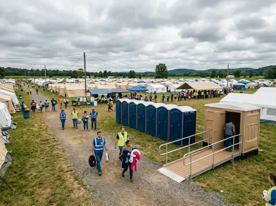 disaster-relief-camp-restrooms-010 — frequently asked questions, Dumpster & Portable Bathrooms Rental in Genoa, IL